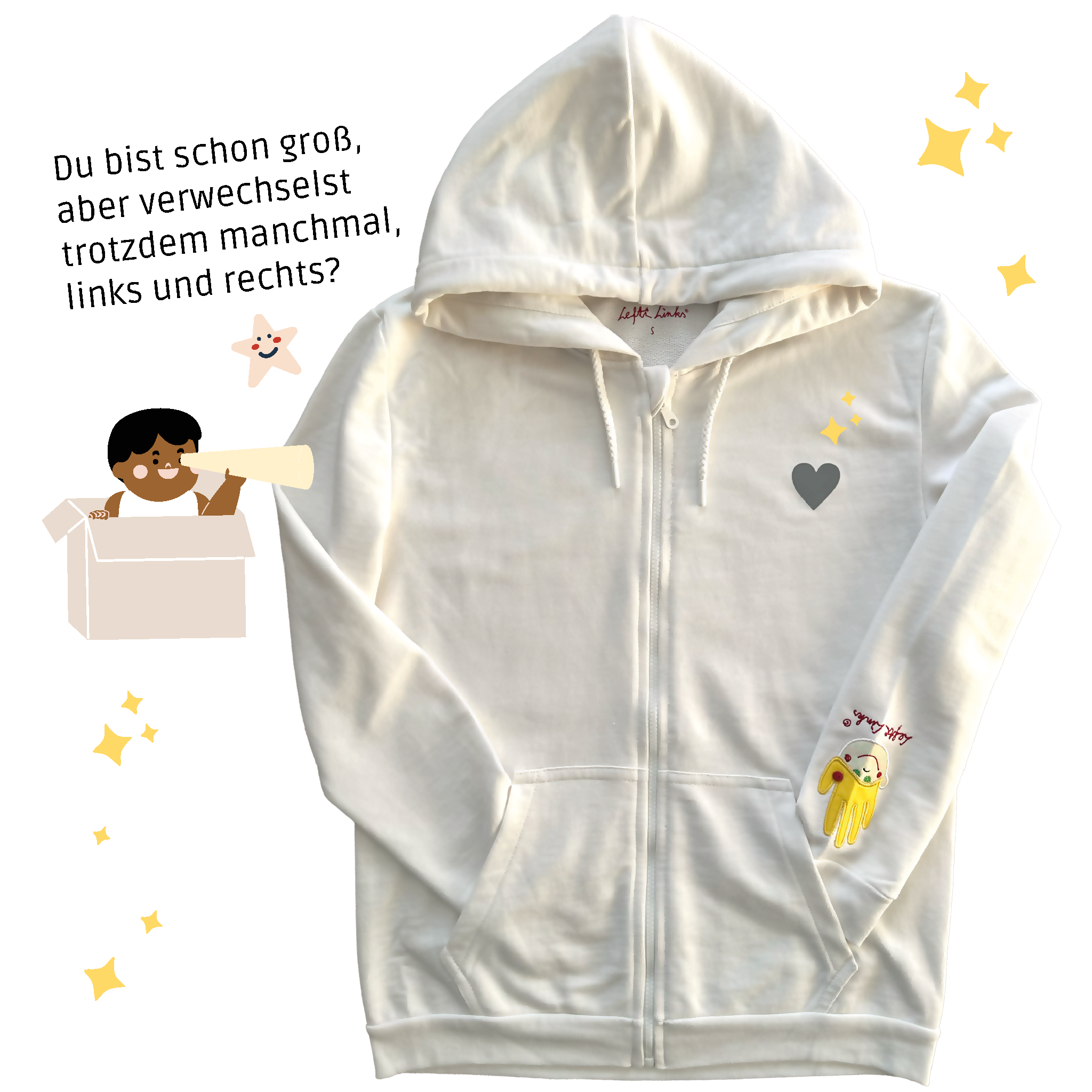 Adult Hoodie “Lefti Links”